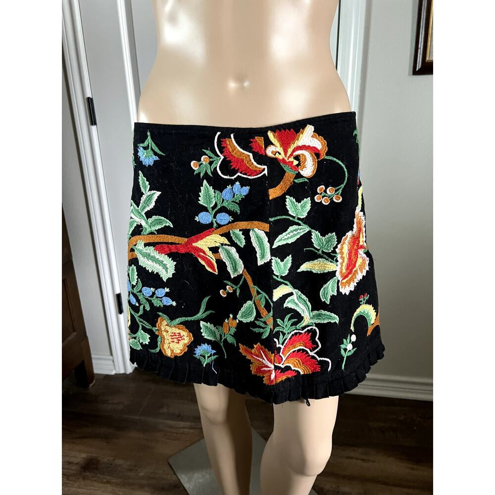 Zara Woman floral skirt